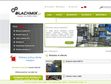 Tablet Screenshot of maszyny.blachmix.pl
